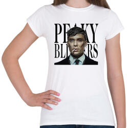 printfashion Peaky Blinders- Vonalas - Női póló - Fehér (7296130)