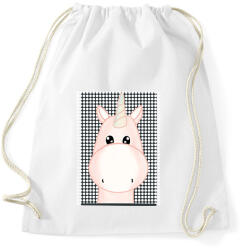 printfashion Unikornis - Sportzsák, Tornazsák - Fehér (7574207)