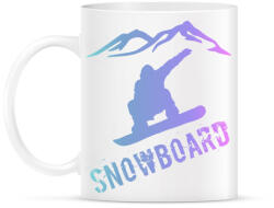 printfashion snowboard - Bögre - Fehér (4057967)