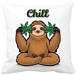 printfashion Chill - Lajháros - Párnahuzat, Díszpárnahuzat - Fehér (6590924)