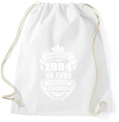 printfashion 1984 - Sportzsák, Tornazsák - Fehér (15711356)