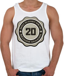 printfashion 20 - Férfi atléta - Fehér (7234589)