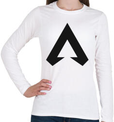 printfashion Apex Legends Ikon (Fekete) - Női hosszú ujjú póló - Fehér (1239725)