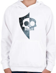 printfashion MediEvil - Gyerek kapucnis pulóver - Fehér (1932357)