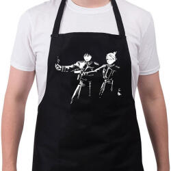 printfashion Roy and Riza - Kötény - Fekete (16039259)