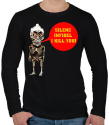 printfashion ahmed the dead terrorist - Férfi hosszú ujjú póló - Fekete (1514646)