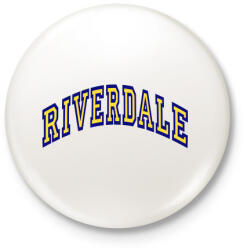 printfashion Riverdale - Kitűző, hűtőmágnes - Fehér (3084108)
