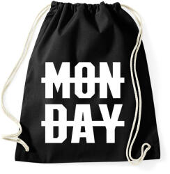 printfashion MONDAY - Sportzsák, Tornazsák - Fekete (2546947)