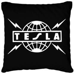 printfashion Tesla világ - Párnahuzat, Díszpárnahuzat - Fekete (14795618)