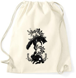 printfashion a természet körforgása - Sportzsák, Tornazsák - Natúr (5360323)