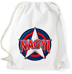 printfashion NAGYI - Sportzsák, Tornazsák - Fehér (10914009)