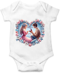 printfashion Hozzám jössz? - Baba Body - Fehér (15566141)