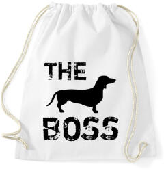 printfashion The boss - Sportzsák, Tornazsák - Fehér (4357287)