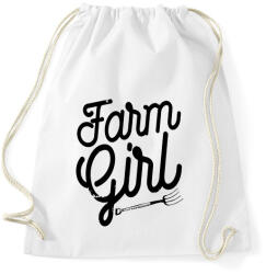 printfashion Vidéki lány - Sportzsák, Tornazsák - Fehér (1195148)