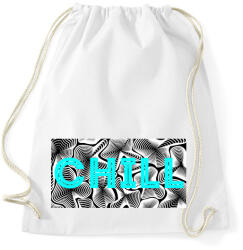 printfashion Türkiz CHILL - Sportzsák, Tornazsák - Fehér (13911985)