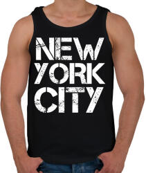 printfashion New York City - Férfi atléta - Fekete (4382911)