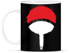 printfashion Naruto logo - Bögre - Fekete (2694073)