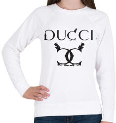 printfashion ducci. b - Női pulóver - Fehér (14925863)