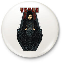 printfashion Vénusz - Kitűző, hűtőmágnes - Fehér (3073912)