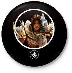 printfashion Predecessor - Greystone - Kitűző, hűtőmágnes - Fekete (16127076)