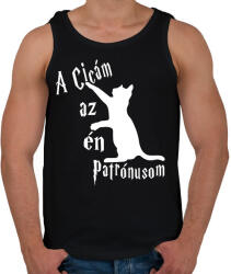 printfashion A Cicám az én Patrónusom - Férfi atléta - Fekete (16483246)