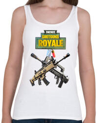 printfashion Scar Weapon Fortnite - Női atléta - Fehér (2439933)