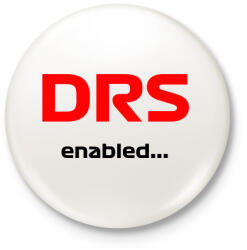 printfashion DRS enabled - Kitűző, hűtőmágnes - Fehér (15666326)