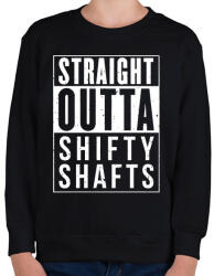 printfashion SHIFTY SHAFTS - Gyerek pulóver - Fekete (946846)