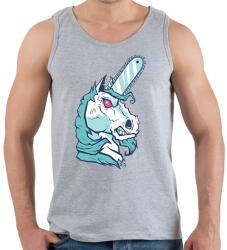 printfashion Brutál unikornis - Férfi atléta - Sport szürke (1273053)