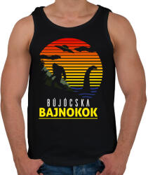 printfashion Bújócska bajnokok - Férfi atléta - Fekete (1241339)