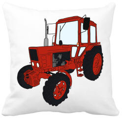 printfashion Traktor - Párnahuzat, Díszpárnahuzat - Fehér (5276784)