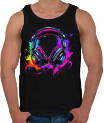 printfashion Fejhallgató - Férfi atléta - Fekete (16145072)