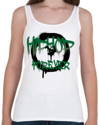 printfashion Hiphop forever - Női atléta - Fehér (7515478)
