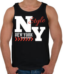 printfashion New York - Férfi atléta - Fekete (4385007)