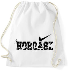 printfashion Horgász logó - Sportzsák, Tornazsák - Fehér (5977795)