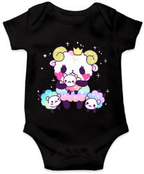printfashion Horoszkóp - KOS - Baba Body - Fekete (12706442)