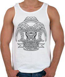 printfashion Bak - Férfi atléta - Fehér (13794433)