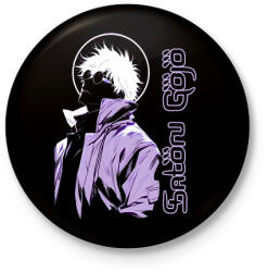 printfashion Satoru Gojo -páros minta - Kitűző, hűtőmágnes - Fekete (16555535)