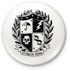 printfashion Umbrella academy shield - Kitűző, hűtőmágnes - Fehér (3233527)