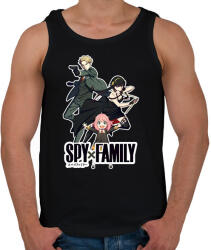 printfashion Spy x Family - Férfi atléta - Fekete (14857972)