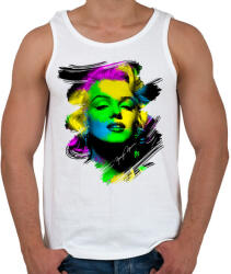 printfashion marilyn-monroe-png - Férfi atléta - Fehér (4179425)