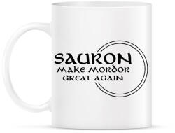 printfashion Sauron make Mordor great again! - Bögre - Fehér (2020371)