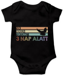 printfashion 3 nap alatt - Baba Body - Fekete (13109848)