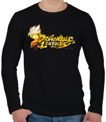 printfashion DragonBall: Legends - Férfi hosszú ujjú póló - Fekete (14761744)