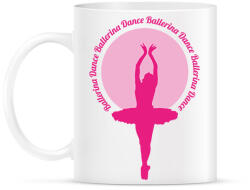 printfashion Ballerina Dance - Bögre - Fehér (7166388)