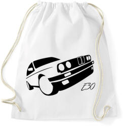 printfashion Bmw e30 01 - Sportzsák, Tornazsák - Fehér (11338498)