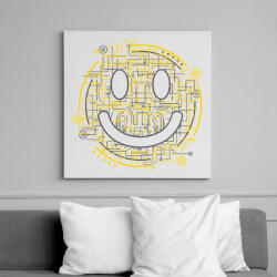 printfashion Elektromosoly - Vászonkép - Fehér (6620542)