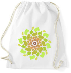 printfashion Tavaszi mandala - Sportzsák, Tornazsák - Fehér (13394636)
