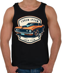 printfashion muscle car - Férfi atléta - Fekete (13675428)