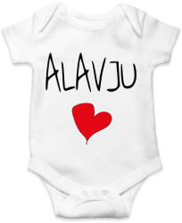 printfashion ALAVJU - I love you meme - Baba Body - Fehér (5587520)
